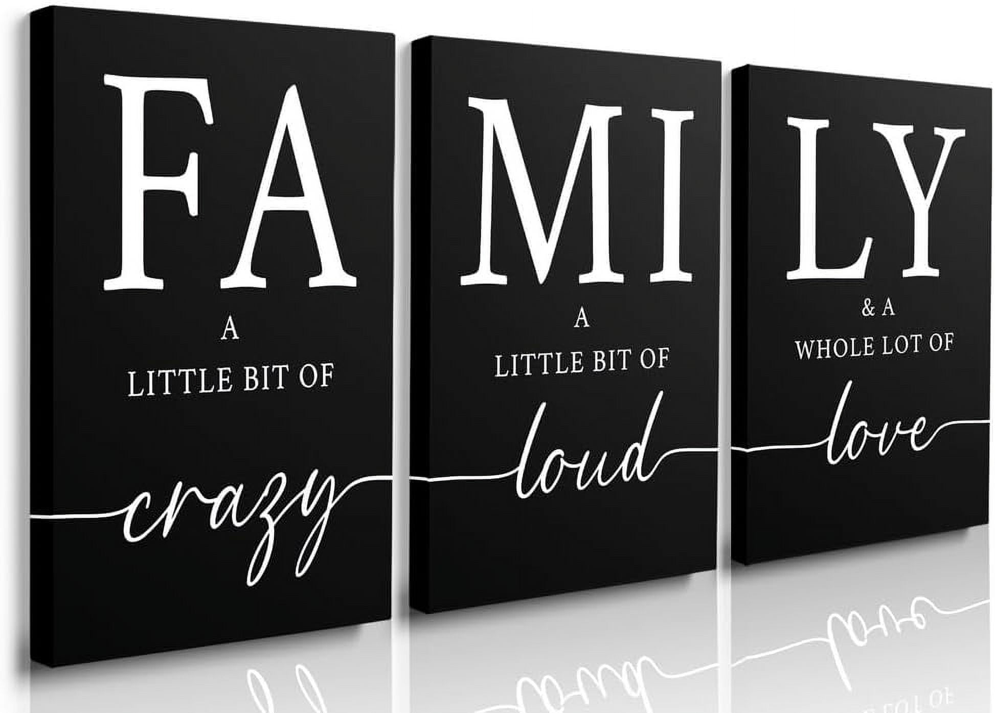 Home Wall Decor for Living Room Dining Room Family Wall Decor Dining