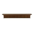 thumbnail image 1 of Home Wall Decorative Antique Brass Hardware 8 Hook Coat Rack - Brown Antique, 1 of 7