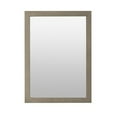 thumbnail image 1 of Home Wall Decorative Rectangular 24" Antique Gray Oak Mirror, 1 of 2