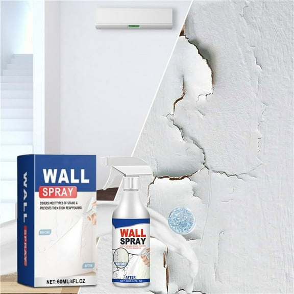 Home Wall Direct Spray Paint 2024 | Smooth Quick-Dry Formula - Long-Lasting Durable Finish | Easy Application Spray Nozzle | Multipurpose for Walls Furniture Crafts | 60ml
