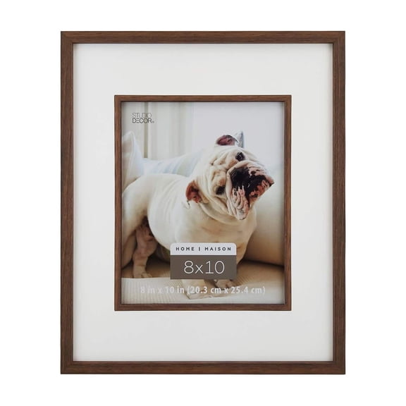 Studio Decor Home Walnut Verdita Frame