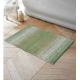 thumbnail image 1 of Home Weavers 100% Cotton Gradation Collection Bathroom Rug s | Bathroom Decore | Washable Rug | Bathroom Mat | Kitchen rug | Bathroom Rug Set | Bath Mat Set | Bath Floor Mat Non Slip, 17"x24", Sage, 1 of 6