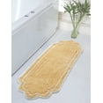 thumbnail image 1 of HOME WEAVERS Allure Collection 100% Cotton Non-Slip Bathroom Rug Set Machine Washable Bathroom Rug, U Shaped Contour, Bathroom Rug, Bath Rug, Runner, Gray Color 5 Piece Bath Rug set, 1 of 9