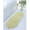 thumbnail image 1 of Home Weavers Allure Collection Bathroom Rug 100% Cotton Tufted Bathroom Rug, Soft and Absorbent Bath Rugs, Non-Slip Bath Rug, Machine Wash Dry Bath Mats for Bathroom Floor- 21"x54" Runner, Green, 1 of 9