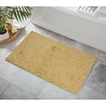 thumbnail image 1 of Home Weavers Bell Flower Collection Bathroom Rug 100% Cotton Tufted Bath Rugs, Soft Absorbent Bath Rugs, Non-Slip Bath Mats, Machine Washable, Bath Mats for Bathroom Floor, 24"x40" Rectangle, Yellow, 1 of 9