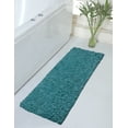 thumbnail image 1 of Home Weavers Bell Flower Collection Bathroom Rug 100% Cotton Tufted Bath Rugs, Soft Absorbent Bath Rugs, Non-Slip Bath Mats, Machine Washable, Bath Matsand Tub, 21"x54" Runner, Blue, 1 of 9