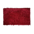 thumbnail image 1 of Home Weavers Bella Premium Jersey Shaggy Living Room Rug, Machine Washable Area Rugs, Rug For Living Room, Non Slip Accent Rugs, Soft Foldable Indoor Floor Rug, Easy To Clean, 5' x 8', Red, 1 of 2