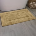 thumbnail image 1 of Home Weavers Classy Bathmat 100% Cotton Tufted Bath Rug, Extra Soft and Absorbent Bath Rugs, Non-Slip Bath Mats, Machine Washable bath rugs for Bathroom, 21"x34" Rectangle, Linen, 1 of 6
