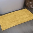 thumbnail image 1 of Home Weavers Classy Bathmat 100% Cotton Tufted Bath Rug, Extra Soft and Absorbent Bath Rugs, Machine Washable bath rugs for Bathroom, 21"x34" Rectangle, Yellow, 1 of 10