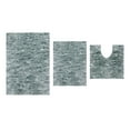 thumbnail image 1 of Home Weavers Cloud Comfort 100% Polyester Microfiber Non-Slip Bath Rug,Extra Soft Microfiber Bedroom Rug with Anti-Slip Backing,Water/Dust Absorbent Fast Dry Shower Mat - 3 Piece Set, Green, 1 of 9