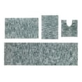thumbnail image 1 of HOME WEAVERS Grandeur 4-Piece Microfiber Bath Rug Set, Non-Slip, Ultra-Absorbent, Quick-Dry, Machine Washable, Green, 1 of 9