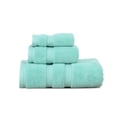 thumbnail image 1 of Home Weavers  Elegance Essentials 550GSM Cotton Zero Twist Super Absorbent Bath Towel Set of 3 Turquoise - 27"x54", 16"x24", 13"x13", 1 of 5