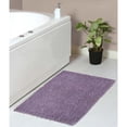 thumbnail image 1 of Home Weavers Fantasia Bath Rug 100% Cotton Bathroom Rugs Set, Washable Rug, Soft Cotton and Water Absorbent bath Rug, Kitchen Mat, Toilet Rug, Bath Floor Mat Non Slip Rug, 21"x34" Rectangle, Purple, 1 of 2