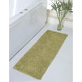 thumbnail image 1 of Home Weavers Fantasia Bathroom Rug 100% Cotton Bathroom Rugs Set, Washable Rug, Soft Cotton and Water Absorbent bath Rug, Kitchen Mat, Bath Rug, Bath Floor Mat Non Slip, 21"x54" Runner, Sage, 1 of 6
