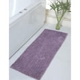 thumbnail image 1 of Home Weavers Fantasia Bathroom Rug 100% Cotton Bathroom Rugs Set, Washable Rug, Soft Cotton and Water Absorbent bath Rug, Kitchen Mat, Bath Rug, Bath Floor Mat Non Slip, 21"x54" Runner, Purple, 1 of 5