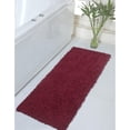 thumbnail image 1 of Home Weavers Fantasia Bathroom Rug 100% Cotton Bathroom Rugs Set, Washable Rug, Soft Cotton and Water Absorbent bath Rug, Kitchen Mat, Bath Rug, Bath Floor Mat Non Slip, 21"x54" Runner, Red, 1 of 6