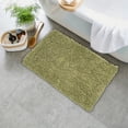 thumbnail image 1 of Home Weavers Fantasia Collection 100% Cotton Bathroom Rugs Set, Machine Washable Rug, Extra Soft and Absorbent bath Rug, Kitchen Mat, Bath Rug, Bath Floor Mat Non Slip, 17"x24" Rectangle, Sage, 1 of 5