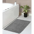 thumbnail image 1 of Home Weavers Fantasia Collection 100% Cotton Bathroom Rugs Set, Machine Washable Rug, Extra Soft & Water Absorbent bath Rug, Kitchen Mat, Bath Rug, Bath Floor Mat Non Slip, 24"x40" Rectangle, Gray, 1 of 5