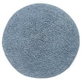 thumbnail image 1 of Home Weavers Fantasia Collection 100% Cotton Tufted Round Shape Bathroom Rug, Soft and Absorbent Bath Rugs, Non-Slip Bath Rug, Machine Wash Dry Bath Mats for Bathroom Floor- 30" Round, Blue, 1 of 4