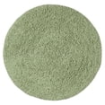 thumbnail image 1 of Home Weavers Fantasia Collection 100% Cotton Tufted Round Shape Bathroom Rug, Soft and Absorbent Bath Rugs, Non-Slip Bath Rug, Machine Wash Dry Bath Mats for Bathroom Floor- 30" Round, Sage, 1 of 6