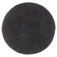 thumbnail image 1 of Home Weavers Fantasia Collection 100% Cotton Tufted Round Shape Bathroom Rug, Soft and Absorbent Bath Rugs, Non-Slip Bath Rug, Machine Wash Dry Bath Mats for Bathroom Floor- 30" Round, Gray, 1 of 5