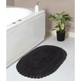 thumbnail image 1 of Home Weavers Hampton Crochet Bath Mat 100% Cotton Bathroom Rugs Set, Washable Rug, Extra Soft and Absorbent bath Rug, Kitchen Mat, Bath Mat Set, Bath Floor Mat Reversible, 21"x34" Rectangle, Gray, 1 of 5
