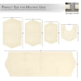 thumbnail image 1 of HOME WEAVERS Waterford Collection 100% Cotton Non-Slip Bathroom Rug Set Machine Washable Bathroom Rug, Bath Rug, U Shaped Contour, Runner, Bathroom Rug, Ivory Color 5 Piece Bath Rug set, 1 of 6
