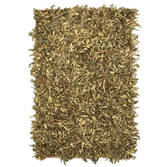 Home Weavers Leather Shaggy Collection Living Room Rug, Machine Washable Area Rugs, Rug For Living Room, Non Slip Accent Rugs, Soft Foldable Indoor Floor Rug, Easy To Clean, 3'5" x 5'5", Tan