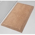 thumbnail image 1 of Home Weavers Luxury Bathroom Rug 100% Cotton Reversible Bathroom Rugs Set, Washable Bath Rug, Soft Cotton Soft Absorbent Bath Rug, Kitchen Mat, Non Slip Bath Mat, 24"x40" Rectangle, Linen, 1 of 3