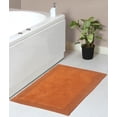 thumbnail image 1 of Home Weavers Luxury Collection Bathroom Rug 100% Cotton Reversible Bathroom Rugs Set, Washable Bath Rug, Soft Absorbent Bath Rug, Kitchen Mat, Non Slip Bath Mat Set, 21"x34" Rectangle, Terracotta, 1 of 3
