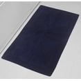 thumbnail image 1 of Home Weavers Luxury Collection Bathroom Rug 100% Cotton Reversible Bathroom Rugs Set, Washable Bath Rug, Soft Cotton Soft Absorbent Bath rug, Kitchen Mat, Non Slip Bath Mat, 24"x40" Rectangle, Navy, 1 of 3