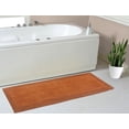 thumbnail image 1 of Home Weavers Luxury Collection Bathroom Rug 100% Cotton Reversible Bathroom Rugs Set, Washable Rug, Extra Soft Absorbent bath Rug, Kitchen Mat, Non Slip Bath Mat Set, 21"x54" Runner, Terracotta, 1 of 4