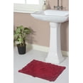 thumbnail image 1 of Home Weavers Modesto Bath Rug 100% Cotton Bathroom Rugs Set, Washable Rug, Soft Cotton & Water Absorbent bath Rug, Kitchen Door Mat, Bath Mat Set, Non-Slip Bath Floor Mat, 17"x24" Rectangle, Red, 1 of 9