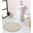 thumbnail image 1 of Home Weavers Modesto Collection 100% Cotton Tufted Round Bath Rugs, Extra Soft and Absorbent Bath Rugs, Non-Slip Round Bath Mats, Machine Washable, Round Bath Mats for Bathroom, 22" Round, Ivory, 1 of 5