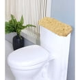 thumbnail image 1 of Home Weavers Modesto Collection 100% Cotton Tufted Tank Lid Cover, Extra Soft and Absorbent Tank Lid Cover, Machine Washable, Bathroom Tank Lid Cover 10"x22" Tank Lid Cover, Yellow, 1 of 5