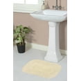 thumbnail image 1 of Home Weavers Radiant Collection Bathroom Rug 100% Cotton Bathroom Rugs Set, Machine Washable Rug, Soft & Absorbent bath Rug, Kitchen Mat, Bath Rug, Bath Floor Mat Non Slip, 17"x24" Rectangle, Ivory, 1 of 9