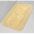thumbnail image 1 of Home Weavers Radiant Collection Bathroom Rug 100% Cotton Bathroom Rugs Set, Washable Rug, Thick Soft & Absorbent bath Rug, Kitchen Mat, Bath Rug, Bath Floor Mat Non Slip, 24"x40" Rectangle, Yellow, 1 of 9