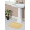 thumbnail image 1 of Home Weavers Radiant Collection Bathroom Rug 100% Cotton Bathroom Rugs Set, Washable Rug, Thick Soft & Absorbent bath Rug, Kitchen Mat, Bath Rug, Bath Floor Mat Non Slip, 17"x24" Rectangle, Yellow, 1 of 9