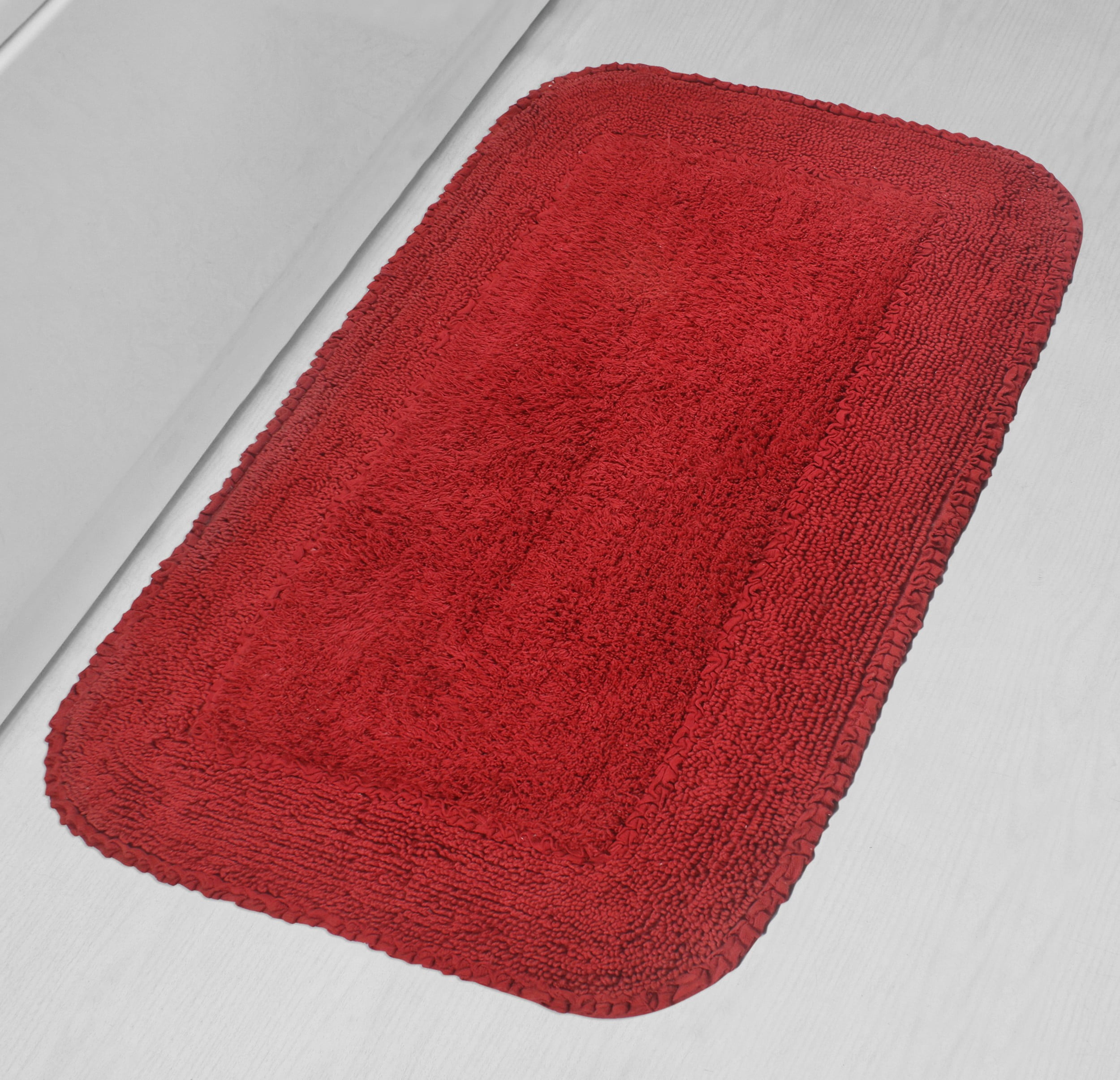 Home Weavers Radiant Collection Bathroom Rug 100% Cotton Bathroom Rugs ...