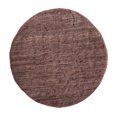 thumbnail image 1 of Home Weavers Rodeo Collection Living Room Rug, Machine Washable Area Rugs, Rug For Living Room, Reversible Area Rugs, Kitchen Runner, Indoor Floor Rug, Easy To Clean, 4'7" Round, Brown, 1 of 2