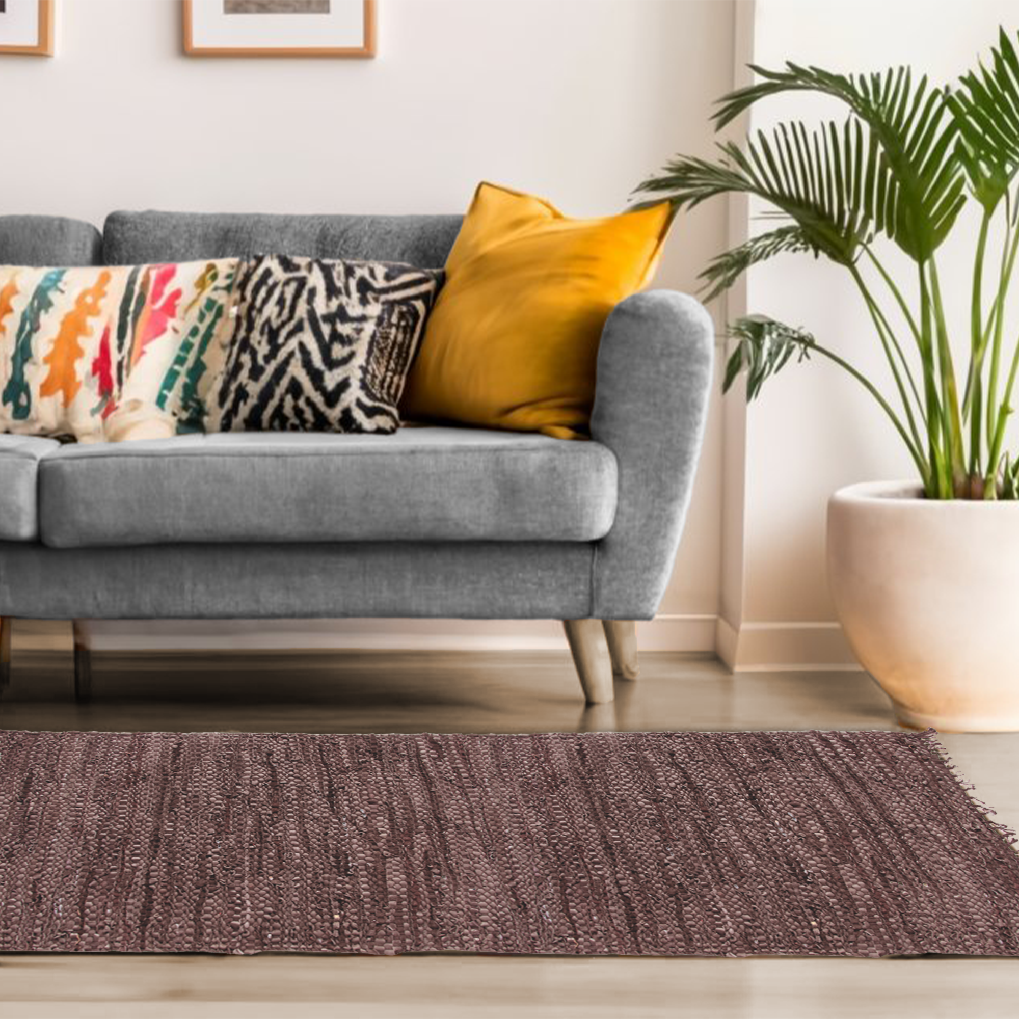 Home Weavers Rodeo Collection Living Room Rug, Machine Washable