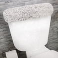 thumbnail image 1 of HOME WEAVERS Waterford Collection Cotton Toilet Tank Cover, 10" x 22", Light Gray, 1 of 9
