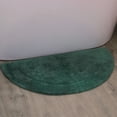 thumbnail image 1 of HOME WEAVERS Waterford Collection Cotton Slice Rug, 17" x 30", Bottle Green, 1 of 6