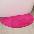 thumbnail image 1 of HOME WEAVERS Waterford Collection Cotton Slice Rug, 17" x 30", Hot Pink, 1 of 9
