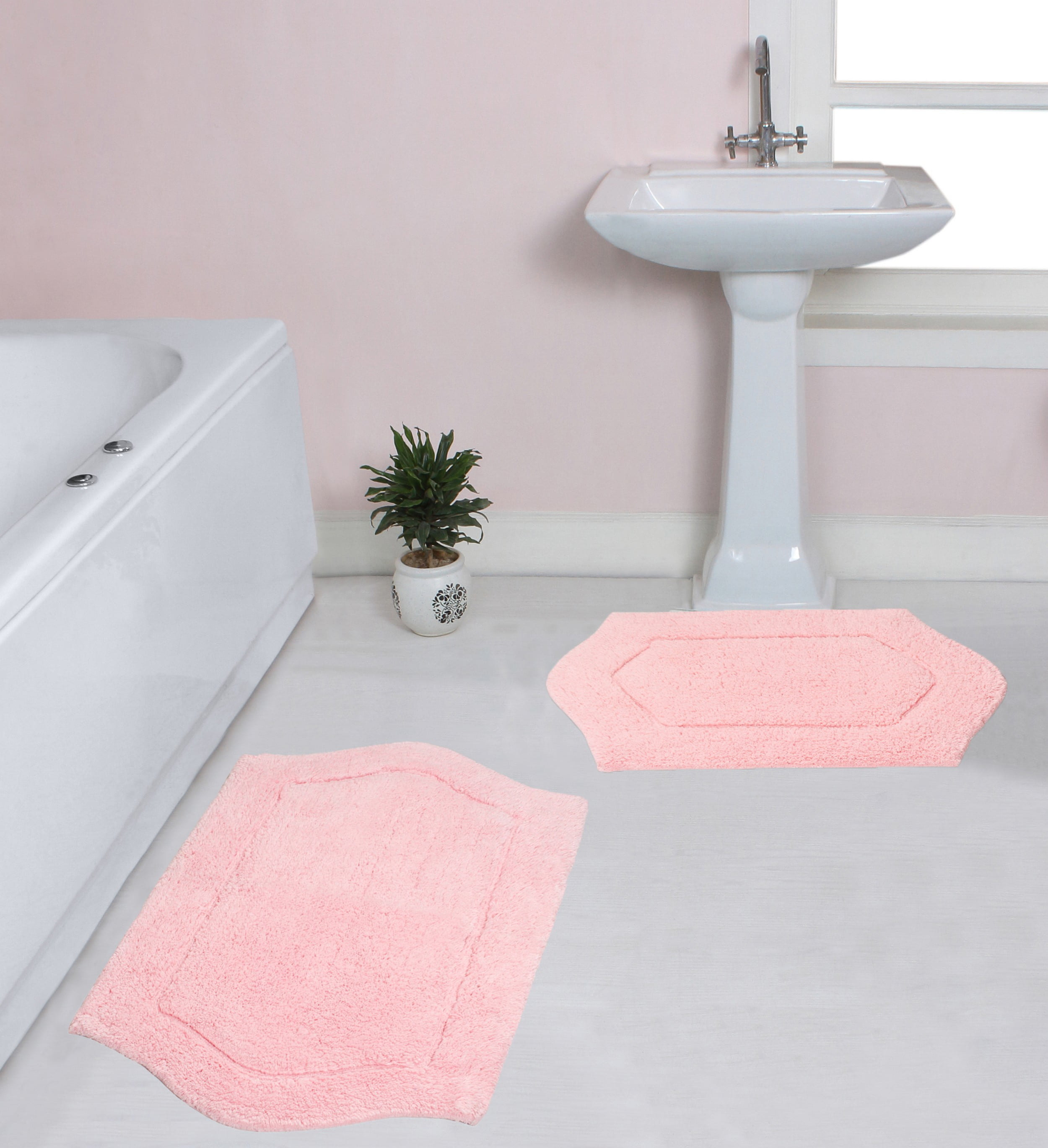 Home Weavers Waterford Collection 100 Cotton Non Slip Bathroom Rug Set home-weavers-waterford-collection-100-cotton-non-slip-bathroom-rug-set