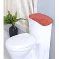 thumbnail image 1 of HOME WEAVERS Waterford Collection Cotton Toilet Tank Cover, 10" x 22", Coral, 1 of 5