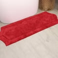 thumbnail image 1 of HOME WEAVERS Waterford Collection Cotton Bath Runner Rug, 22" x 60", Red, 1 of 9