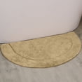 thumbnail image 1 of HOME WEAVERS Waterford Collection Cotton Slice Rug, 17" x 30", Linen, 1 of 9