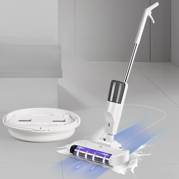 Home Wet Dry Vacuum Cleaner Floor Washer and Mop,Self-Cleaning Vacuum Mop All in One, Cordless Floor Cleaner Machine, Edge Cleaning, for Hard Floor & Area Rug