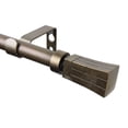 thumbnail image 1 of Home Window Decorative Flare Curtain Rod 48-84 inch - Antique Gold, 1 of 3